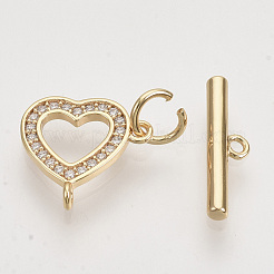 Латунные застежки-молнии из прозрачного кубического циркония KK-T054-13G-NF