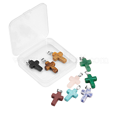 Природные и синтетические смешанные подвески драгоценных камней G-CJ0001-29