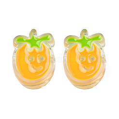 Прозрачные бусины из акриловой эмали&nbsp;TACR-N012-004F