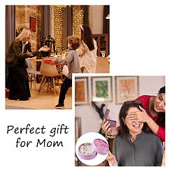 60 шт. 6-х цветные бусины-ракушки розового цвета BSHE-CW0001-01