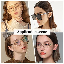 60шт 6-х стилевых силиконовых держателя для очков FIND-GA0001-84