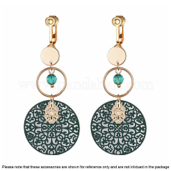 Фурнитура для сережек-клипс из нержавеющей стали 304 STAS-O110-20G