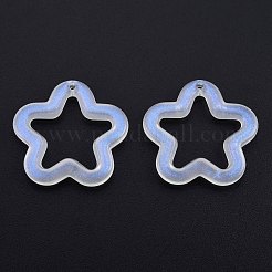 Прозрачные светящиеся акриловые подвески&nbsp;TACR-T007-12E