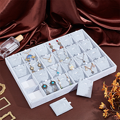 1шт 24 бархатных подноса для демонстрации подвесок и ожерелий NDIS-AR0001-02