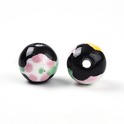 Фарфоровые бусины ручной работы&nbsp;X1-PORC-N009-05F