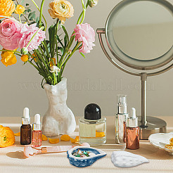 Керамическая банка для хранения в океанском стиле с крышкой AJEW-WH0470-45