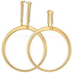 2 pièce de 2 styles de composants de bagues en alliage d'aluminium&nbsp;FIND-SC0021-84G