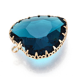 Прозрачные стеклянные подвески KK-N283-01C-G