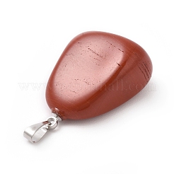 Natürliche rote Jaspis Anhänger&nbsp;X-G-k302-B15