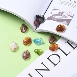 Бусины ручной работы бусины золотого песка X-LAMP-S029-20x15mm-M