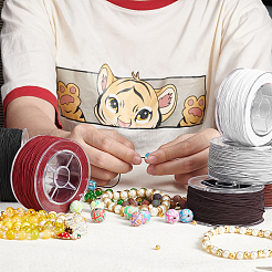 6 рулон эластичного шнура из полиэстера 6 цветов EC-NB0001-07