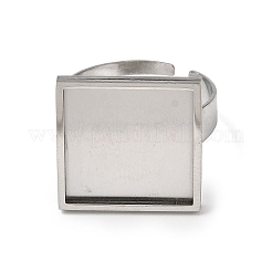 Supports de bague réglables en acier inoxydable 304&nbsp;STAS-D374-02P-03