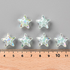 Прозрачные акриловые бусины&nbsp;TACR-S152-11B-10