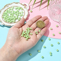 Непрозрачные акриловые бусины&nbsp;MACR-YW0003-55H