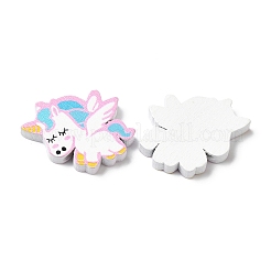 Природных шарики древесины WOOD-M008-03