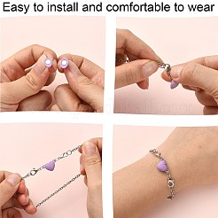 12 комплект 12-х цветных магнитных застежек из сплава PALLOY-CJ0002-31