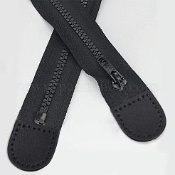 Кожаный пулер на молнии AJEW-PH0017-51