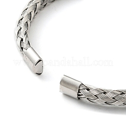 Браслеты-манжеты из нержавеющей стали 304&nbsp;LS-BJEW-E079-02P