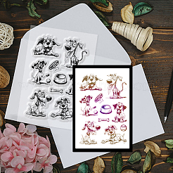 ПВХ пластиковые прозрачные штампы DIY-WH0448-0595