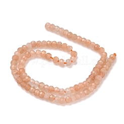 Натуральный персиковый лунный камень&nbsp;G-B168-C10-01