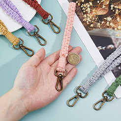 6 шт. хлопковая подвеска-украшение HJEW-FH00171