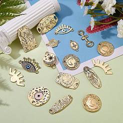 17шт 17 стиля сплава многожильные звенья PALLOY-SZ0001-26