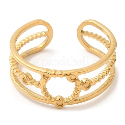 Кольца-манжеты из полого кольца из нержавеющей стали 304 для женщин&nbsp;STAS-D085-25G