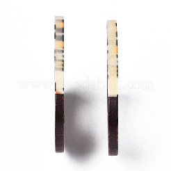 Печатные подвески из смолы и дерева&nbsp;LS-X-RESI-S358-65