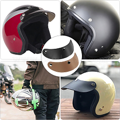 2 шт. двухцветная искусственная кожа для полей фуражки&nbsp;AJEW-CL0002-65