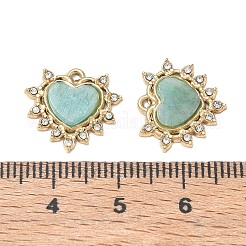 Pendentifs en amazonite naturelle&nbsp;GG-CBA50CD-01G-02