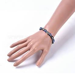 Сглаз смоляные бусы стрейч браслеты&nbsp;BJEW-JB04460