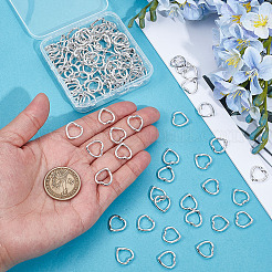 120 шт. рамка для бусин в тибетском стиле в форме сердца&nbsp;FIND-ME0002-38