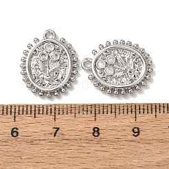 Ottone micro spianare pendenti zirconi&nbsp;KK-A295-10P