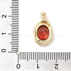 Micro en laiton doré ouvrent pendentifs zircone cubique&nbsp;KK-U031-02G-02