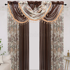 Бахрома из пластика для штор из бисера OCOR-ME0001-23B