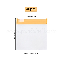 Eva 40шт пластиковые пакеты с застежкой-молнией ABAG-SP0001-18A-02