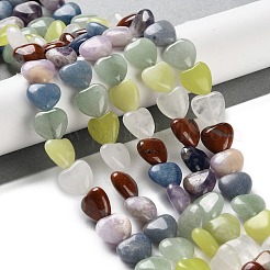 Нити бусин из натурального кварцевого кристалла G-B022-39C