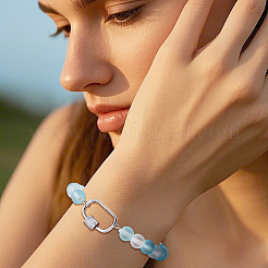 Латунь микропаве прозрачный кубический цирконий винт карабин брелоки&nbsp;KK-WH0062-242A-P