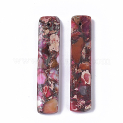 Синтетический регалит / имперская яшма / подвески из яшмы с морскими осадками&nbsp;G-S366-007D