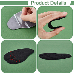 6 Paar Kunstleder-Vorfußpolster für Flip-Flops&nbsp;FIND-GA0008-31C