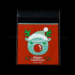 Sac de cuisson en plastique sur le thème de noël&nbsp;OPP-Q004-04H