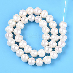 Нити из натурального культивированного пресноводного жемчуга PEAR-N013-10G