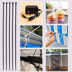 100шт нейлоновые кабельные стяжки&nbsp;TOOL-TA0001-14E-03