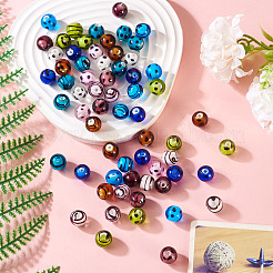 64шт 16 стиля ручной работы бусины лэмпворк&nbsp;LAMP-TA0001-59B