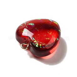 Прозрачные смоляные подвески RESI-F035-02D