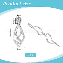 1 шт. 925 подвески из стерлингового серебра с бусинами FIND-PH0026-27