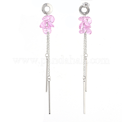 Серьга-гвоздик из нержавеющей стали 304 EJEW-JE04140-02