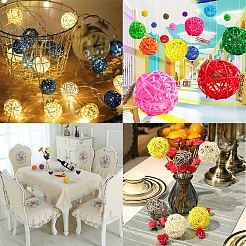 Плетеные шары из ротанга AJEW-GF0001-10