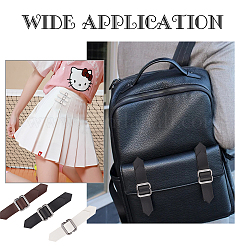 12 комплект пряжек из искусственной кожи 3 цветов DIY-FG0004-17