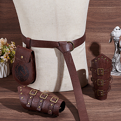 Ceintures et sacs en simili cuir&nbsp;DIY-WH0622-692